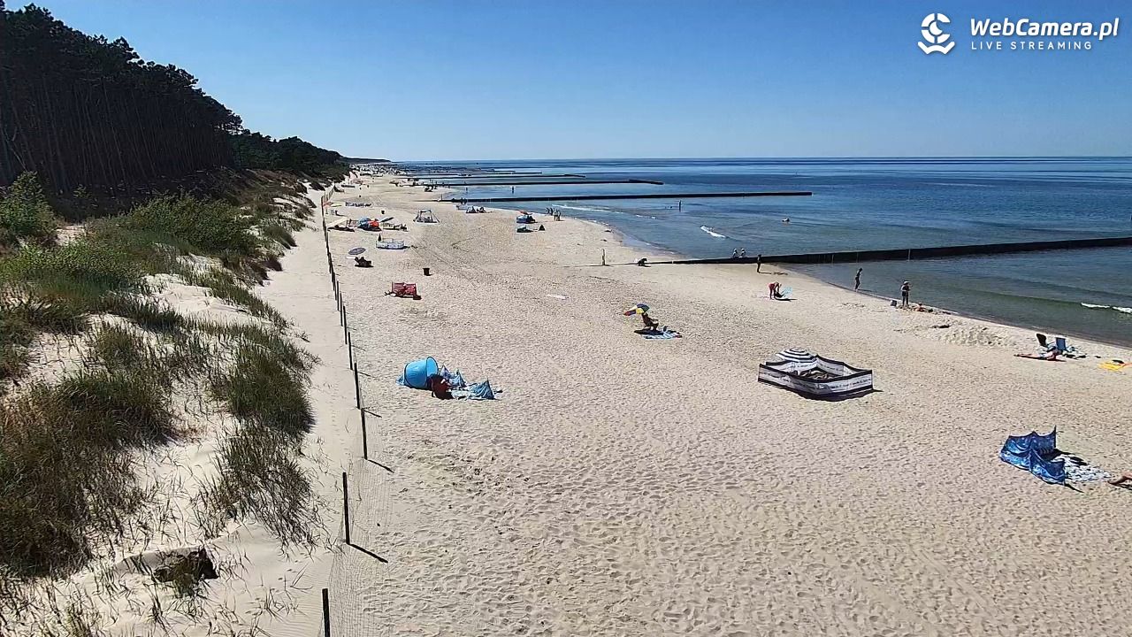 Dźwirzyno - widok na plażę NOWOŚĆ - 02 lipiec 2025, 14:42