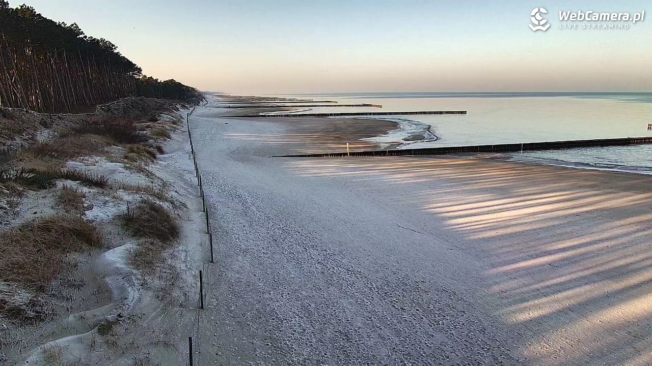 Dźwirzyno - widok na plażę NOWOŚĆ - 21 styczeń 2026, 10:15