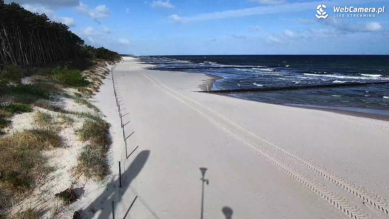 Dźwirzyno - widok na plażę NOWOŚĆ - 22 maj 2025, 08:13