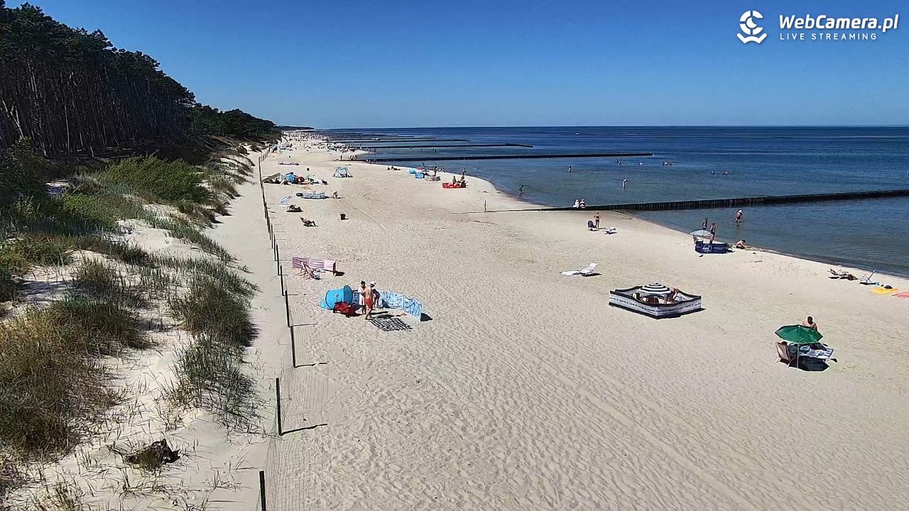 Dźwirzyno - widok na plażę NOWOŚĆ - 02 lipiec 2025, 11:31