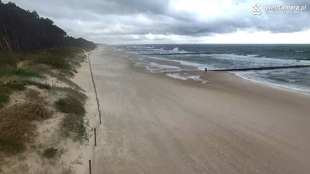Dźwirzyno - widok na plażę NOWOŚĆ - 14 czerwiec 2026, 06:47