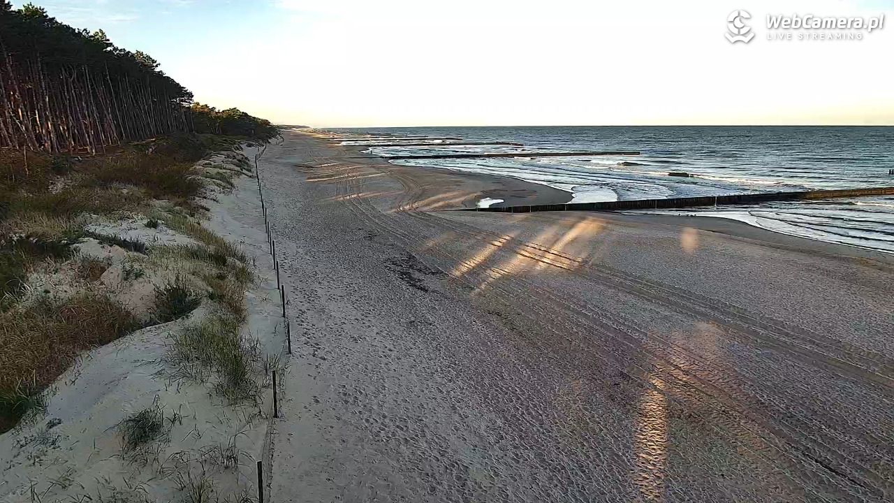 Dźwirzyno - widok na plażę NOWOŚĆ - 05 październik 2026, 08:14