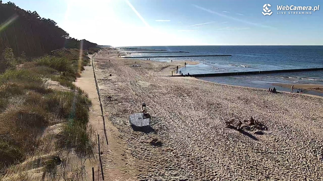 Dźwirzyno - widok na plażę NOWOŚĆ - 31 sierpień 2025, 17:10