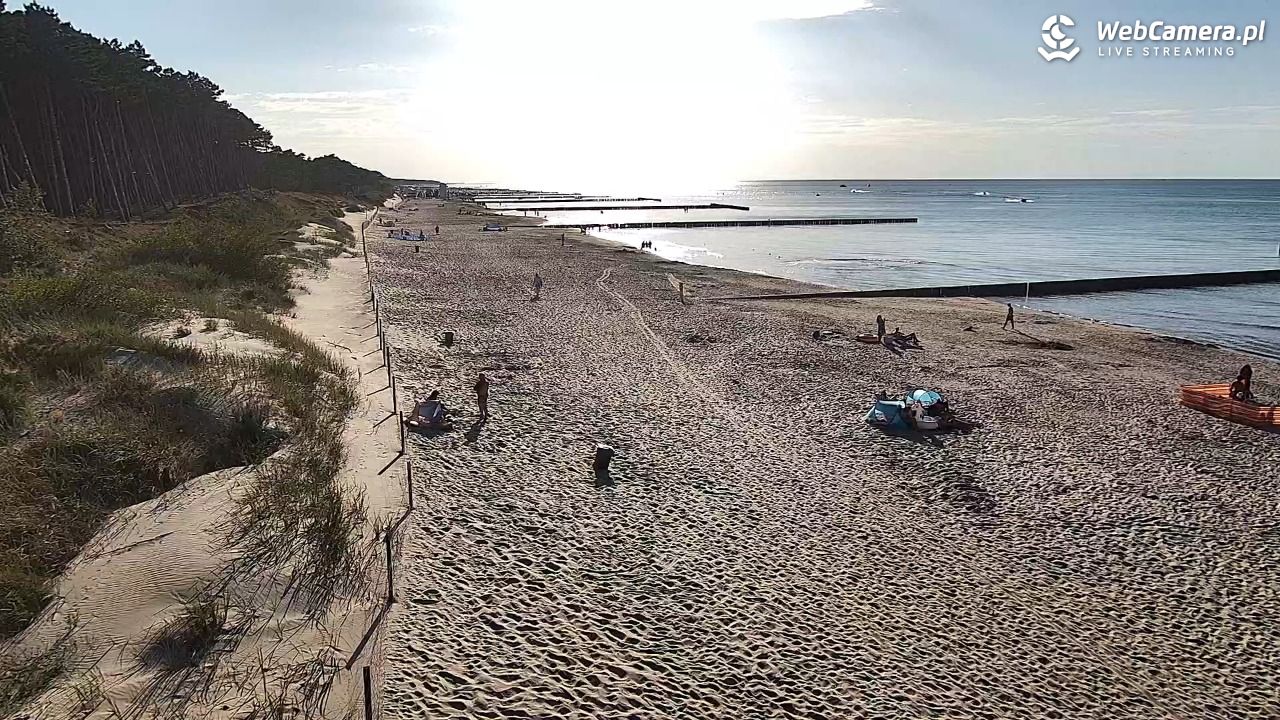 Dźwirzyno - widok na plażę NOWOŚĆ - 09 sierpień 2026, 18:13