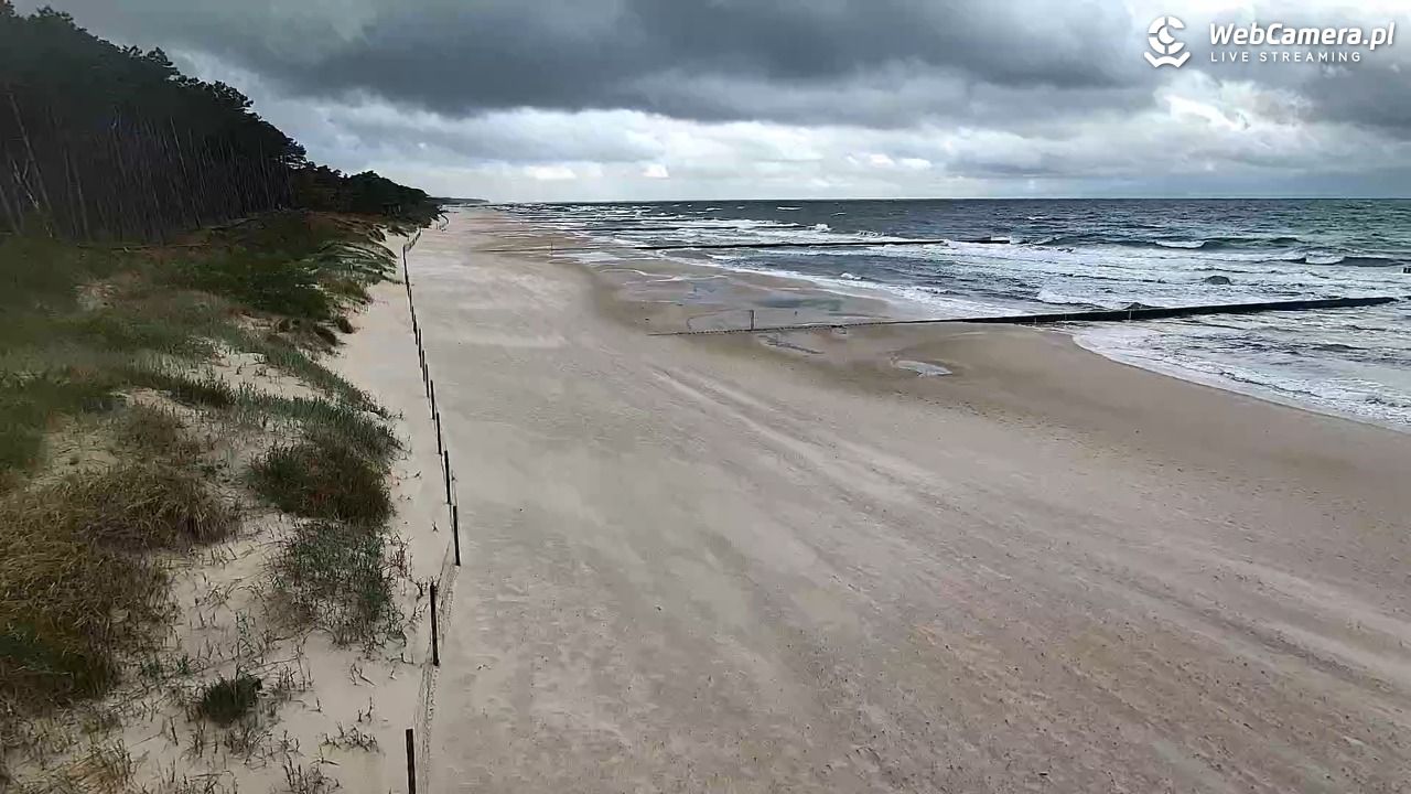 Dźwirzyno - widok na plażę NOWOŚĆ - 14 czerwiec 2026, 07:28