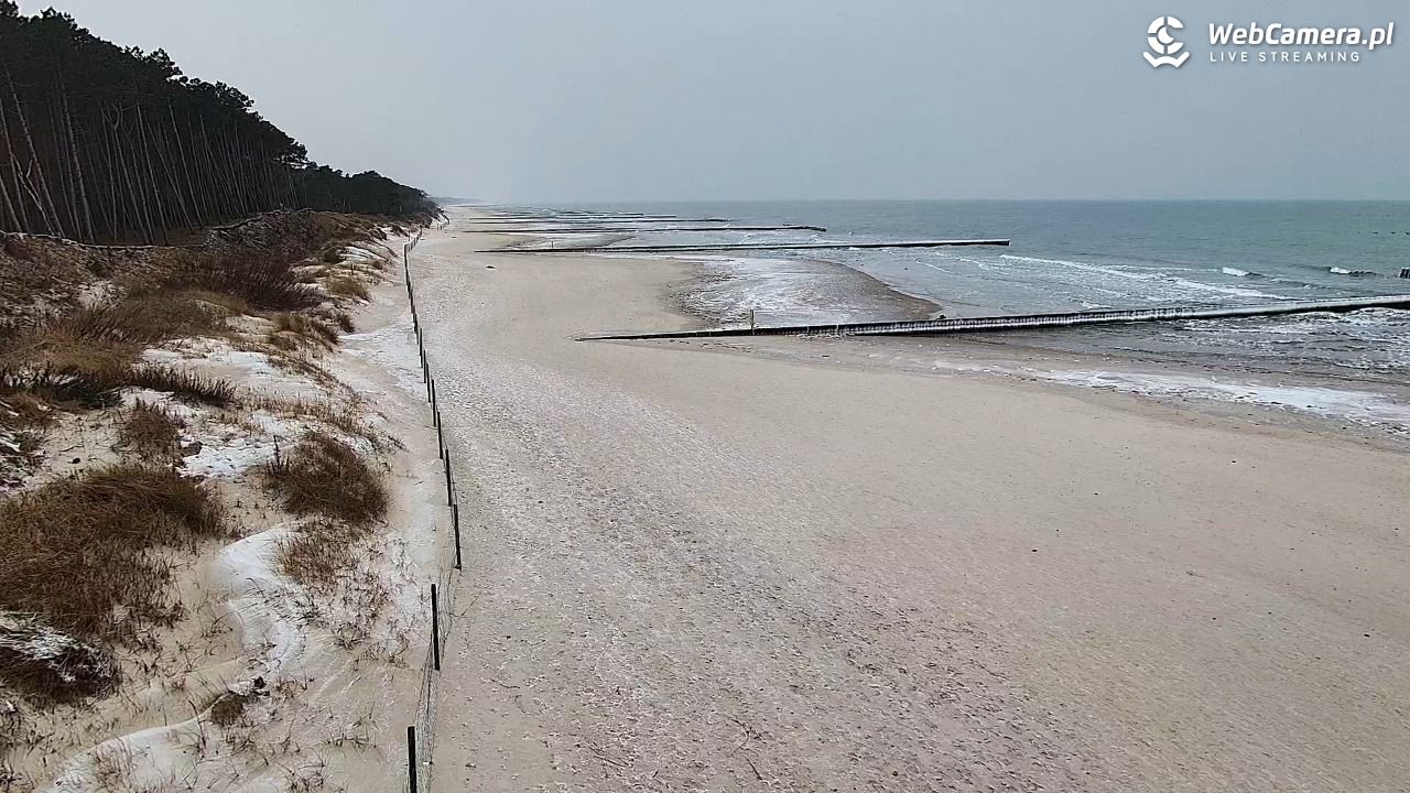 Dźwirzyno - widok na plażę NOWOŚĆ - 25 styczeń 2026, 08:39
