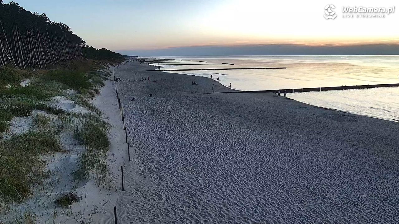 Dźwirzyno - widok na plażę NOWOŚĆ - 02 lipiec 2025, 21:37