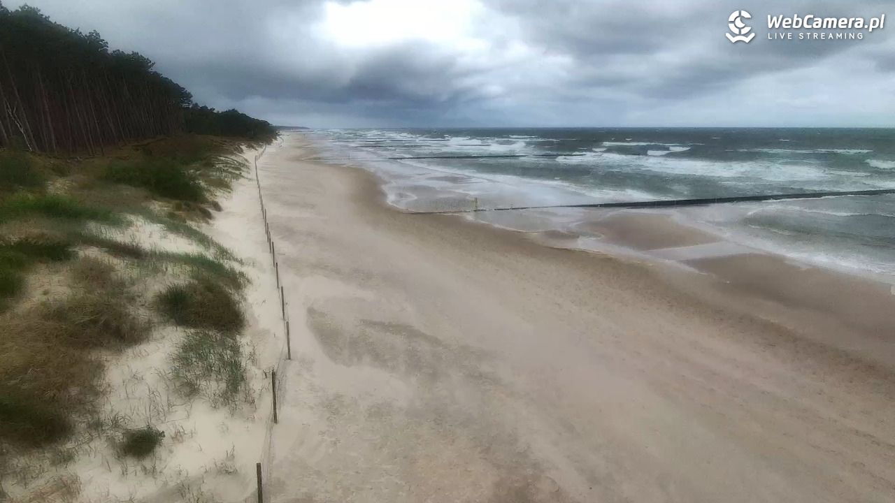 Dźwirzyno - widok na plażę NOWOŚĆ - 15 czerwiec 2026, 05:25