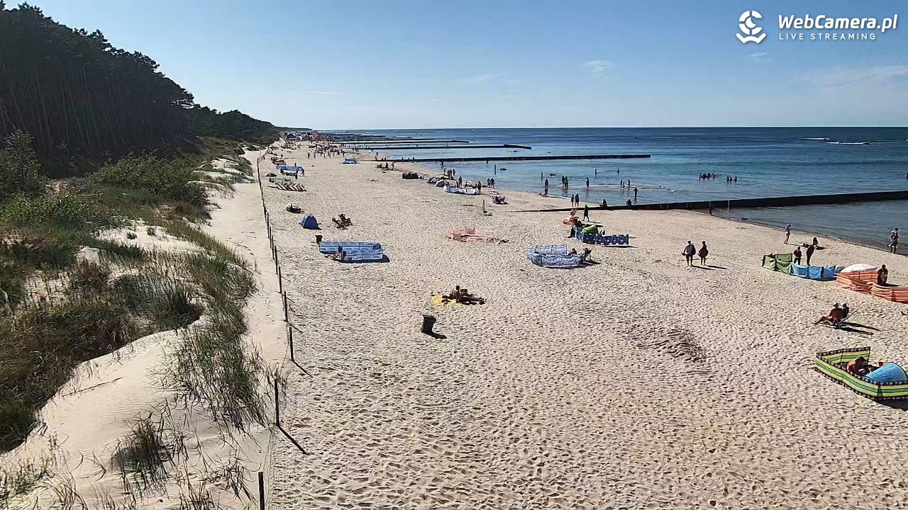 Dźwirzyno - widok na plażę NOWOŚĆ - 09 sierpień 2026, 15:44