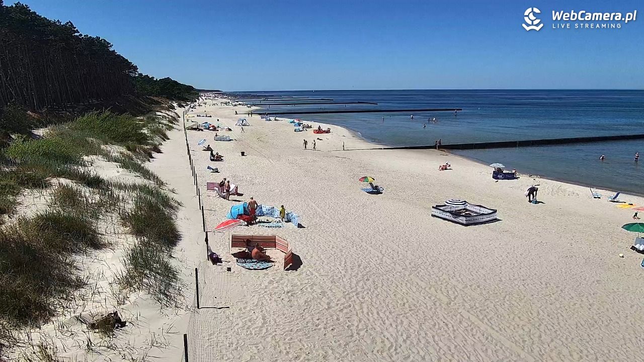 Dźwirzyno - widok na plażę NOWOŚĆ - 02 lipiec 2025, 12:44