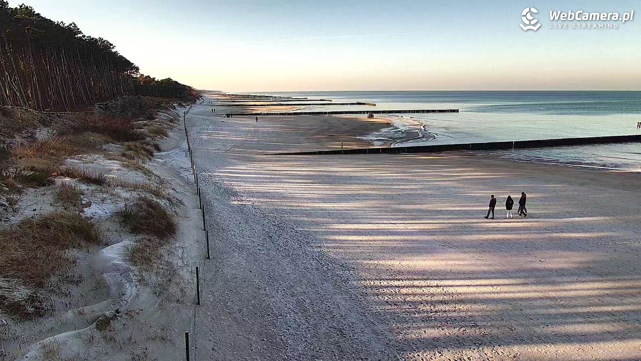 Dźwirzyno - widok na plażę NOWOŚĆ - 20 styczeń 2026, 11:46