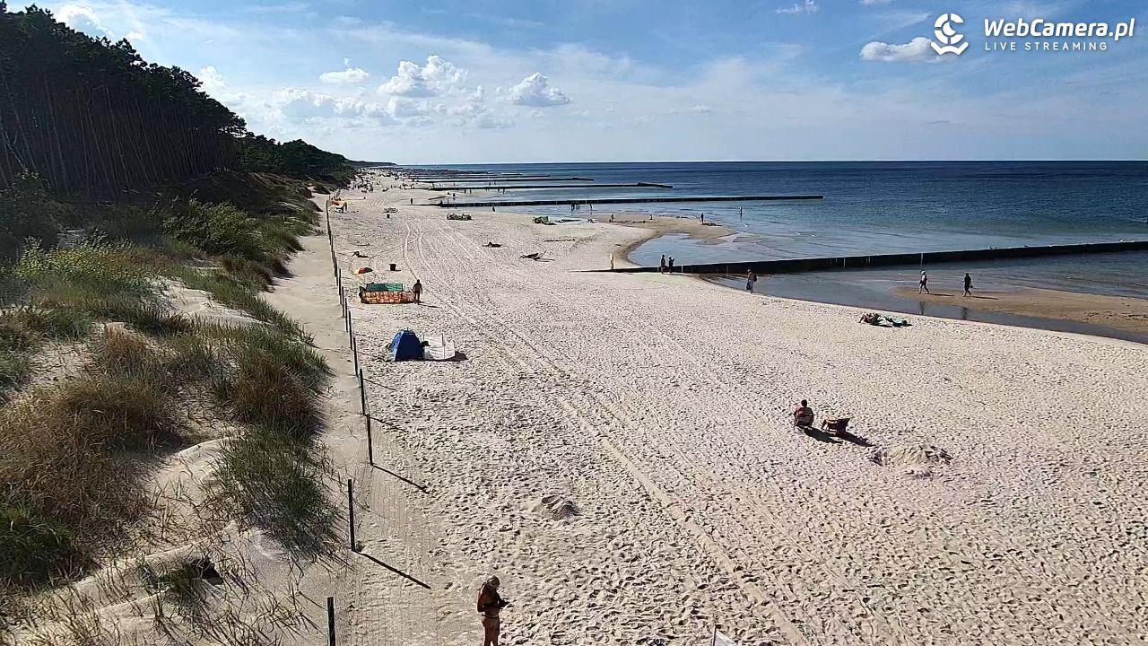 Dźwirzyno - widok na plażę NOWOŚĆ - 01 wresień 2025, 14:53