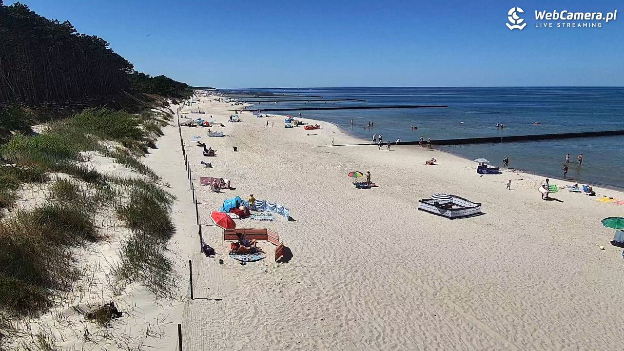 Dźwirzyno - widok na plażę NOWOŚĆ - 02 lipiec 2025, 12:57