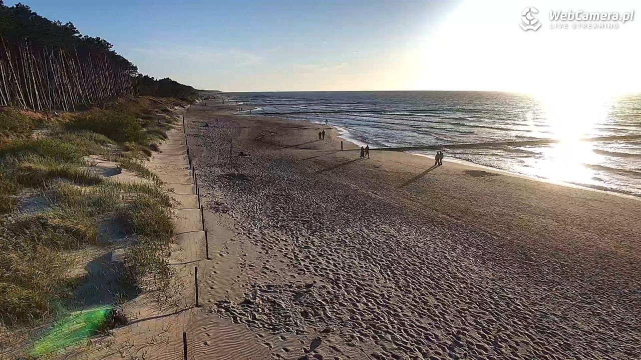 Dźwirzyno - widok na plażę NOWOŚĆ - 30 czerwiec 2025, 20:30