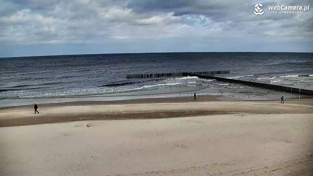 DŹWIRZYNO - widok na plażę - 16 wresień 2025, 10:59