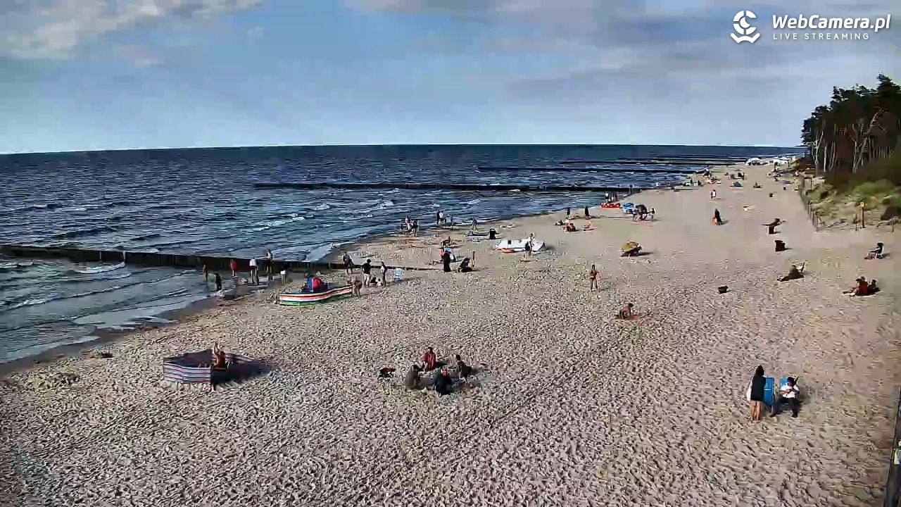 DŹWIRZYNO - widok na plażę - 06 sierpień 2026, 18:15