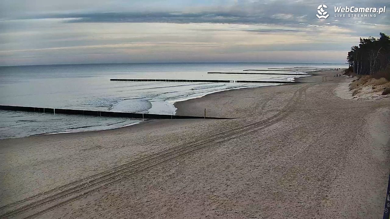 DŹWIRZYNO - widok na plażę - 01 listopad 2025, 14:52