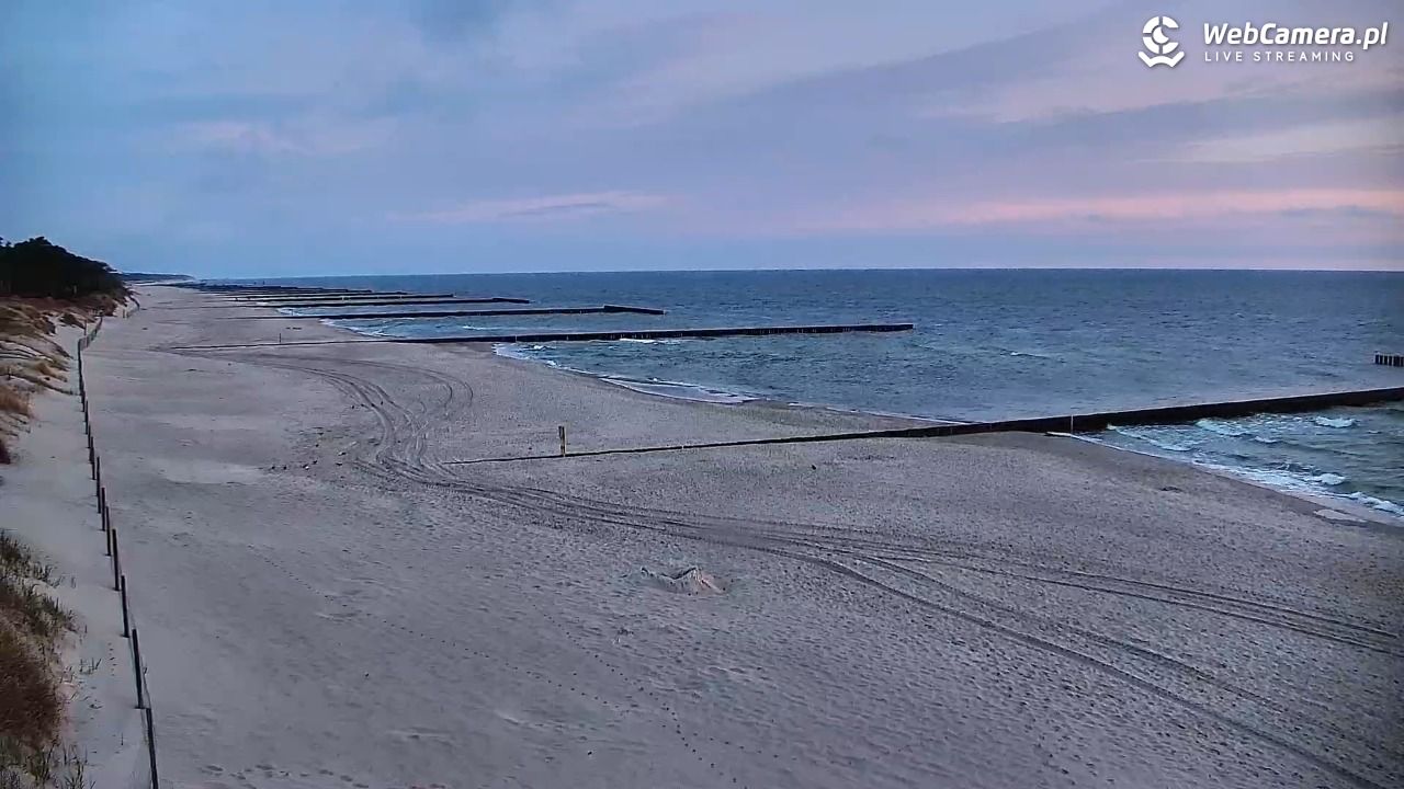 DŹWIRZYNO - widok na plażę - 06 maj 2026, 05:17
