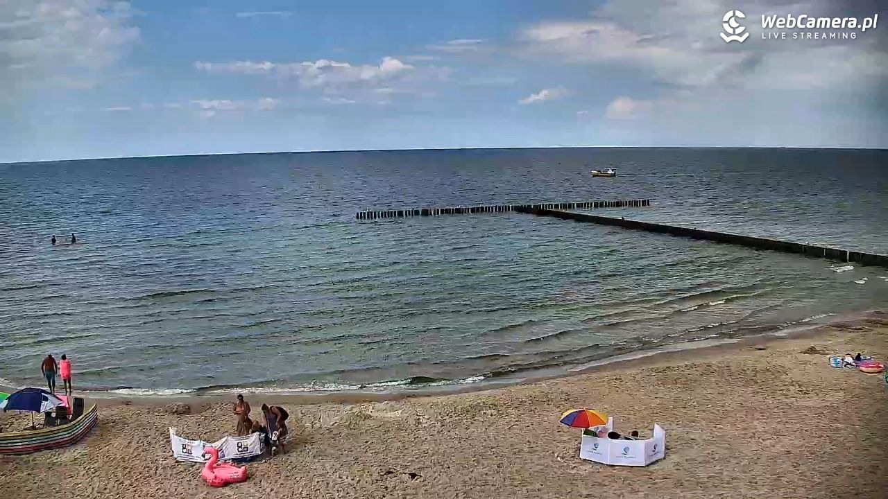 DŹWIRZYNO - widok na plażę - 06 sierpień 2026, 14:17
