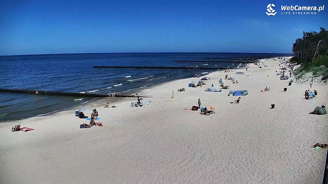 DŹWIRZYNO - widok na plażę - 23 czerwiec 2026, 14:14