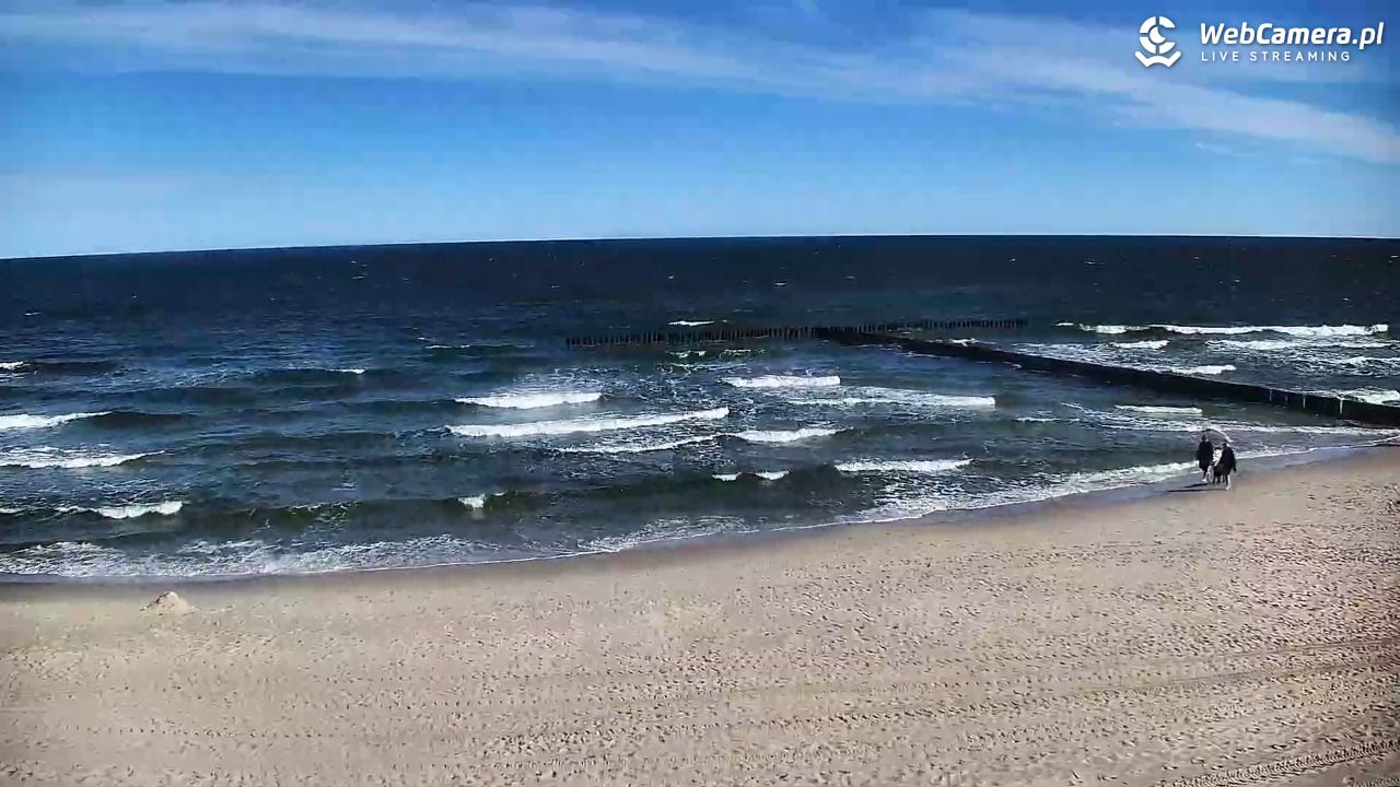 DŹWIRZYNO - widok na plażę - 07 maj 2026, 09:11
