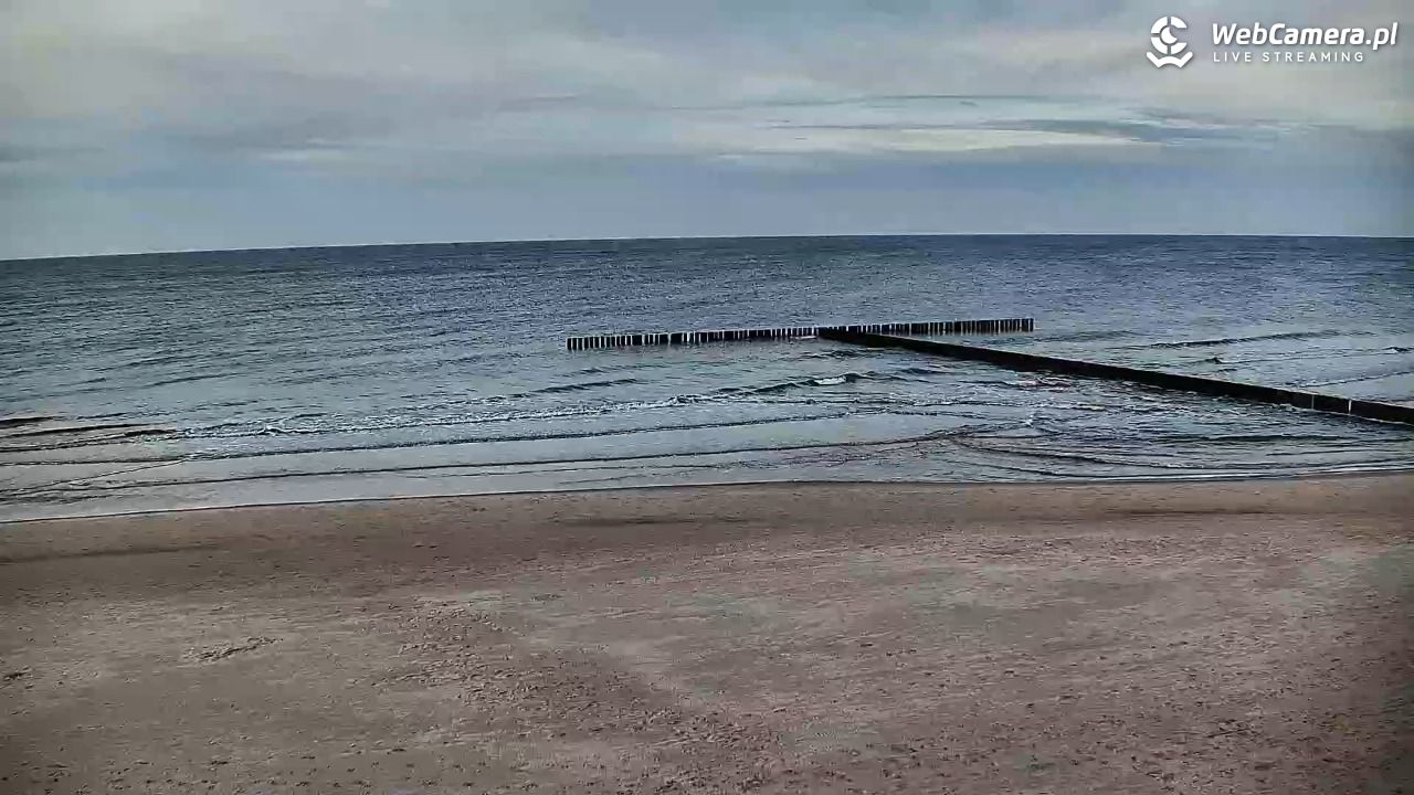 DŹWIRZYNO - widok na plażę - 14 grudzień 2025, 14:52