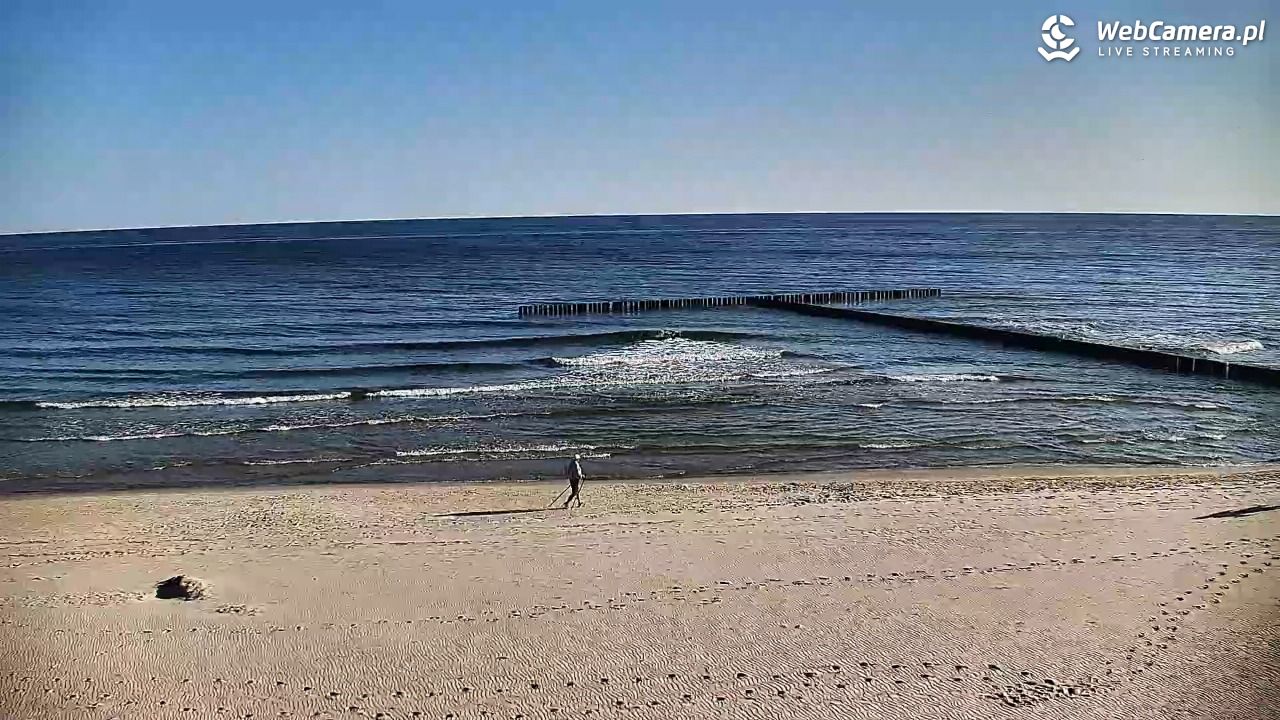 DŹWIRZYNO - widok na plażę - 14 czerwiec 2025, 07:11
