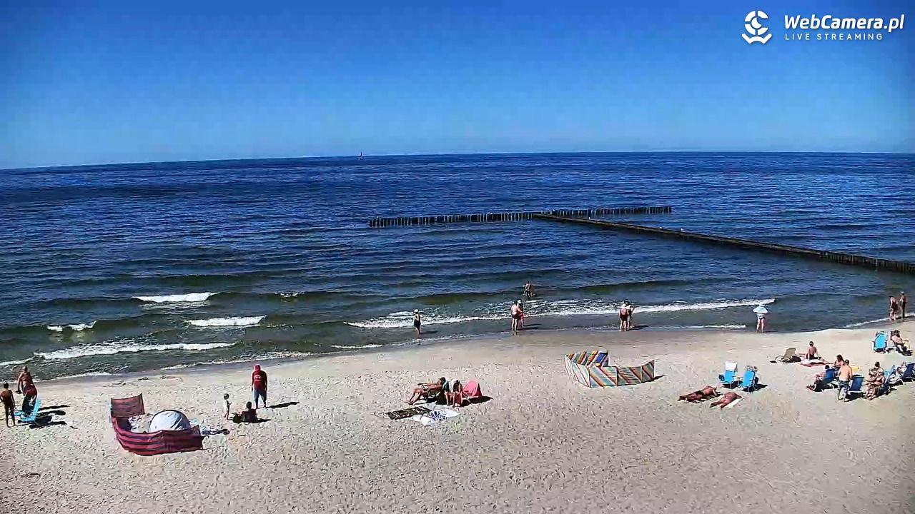 DŹWIRZYNO - widok na plażę - 23 czerwiec 2026, 15:40
