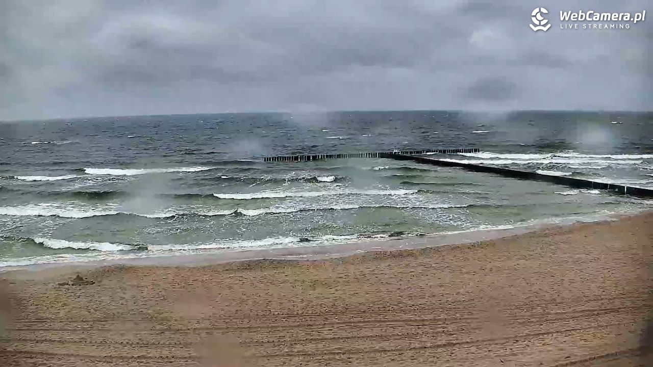 DŹWIRZYNO - widok na plażę - 06 maj 2026, 10:55