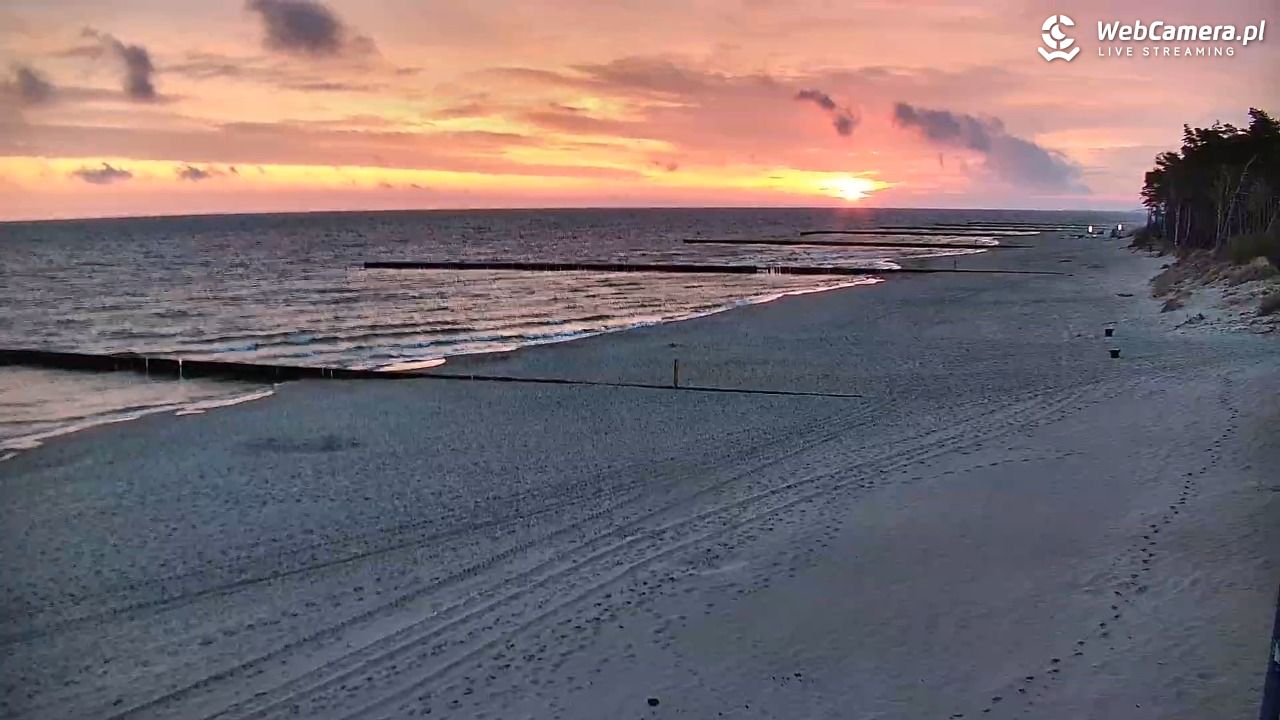 DŹWIRZYNO - widok na plażę - 06 maj 2026, 05:18