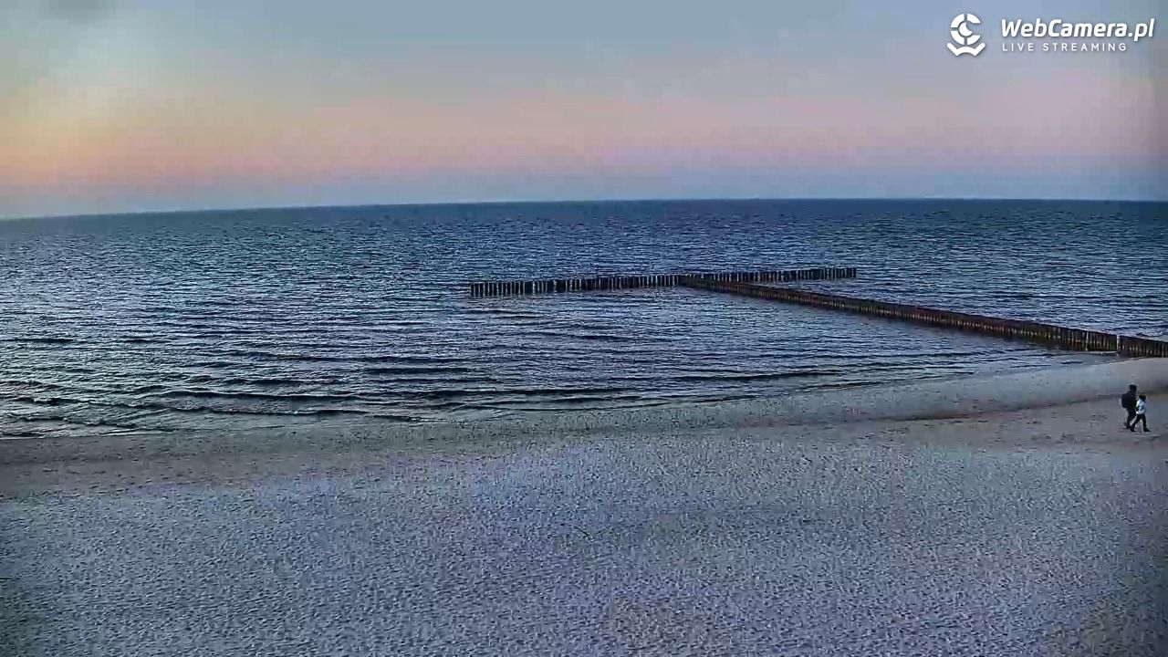 DŹWIRZYNO - widok na plażę - 22 marzec 2026, 18:18