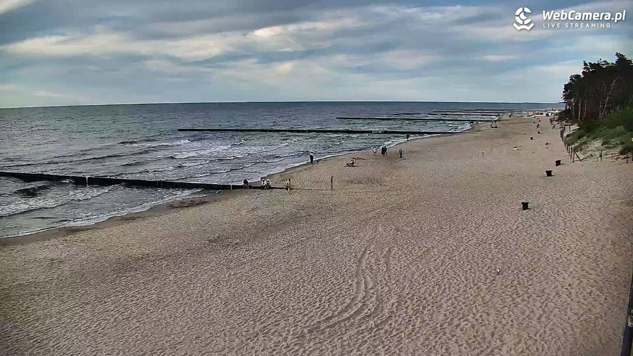 DŹWIRZYNO - widok na plażę - 22 czerwiec 2026, 19:39