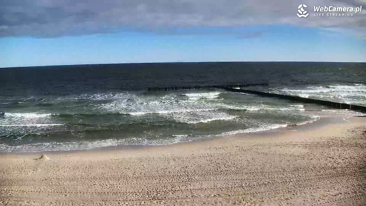 DŹWIRZYNO - widok na plażę - 07 maj 2026, 07:43
