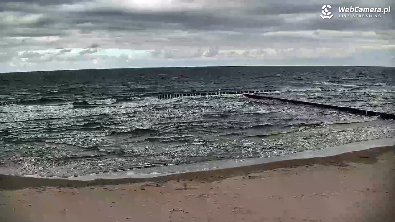DŹWIRZYNO - widok na plażę - 07 sierpień 2026, 08:17