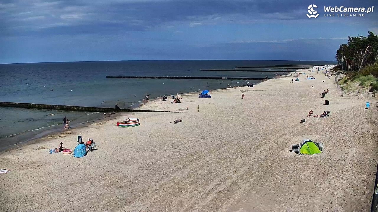 DŹWIRZYNO - widok na plażę - 06 sierpień 2026, 15:37