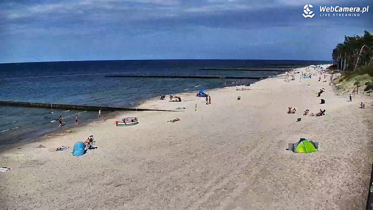 DŹWIRZYNO - widok na plażę - 06 sierpień 2026, 15:41
