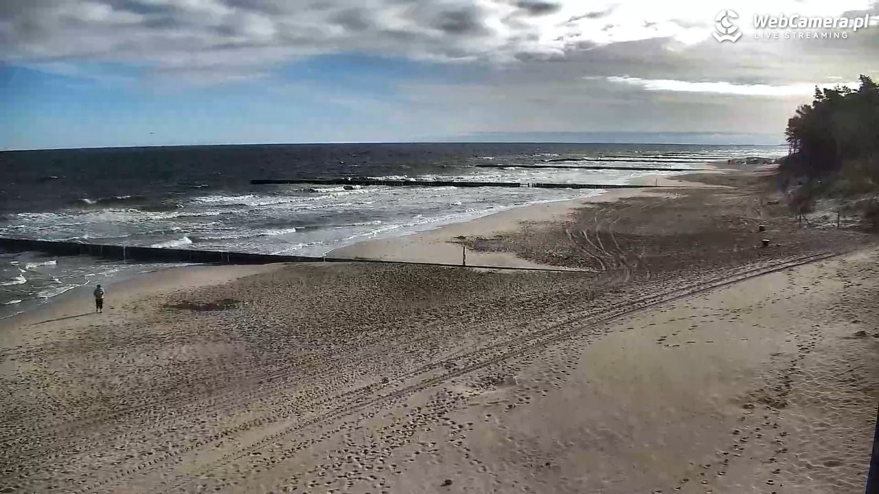 DŹWIRZYNO - widok na plażę - 07 maj 2026, 07:44