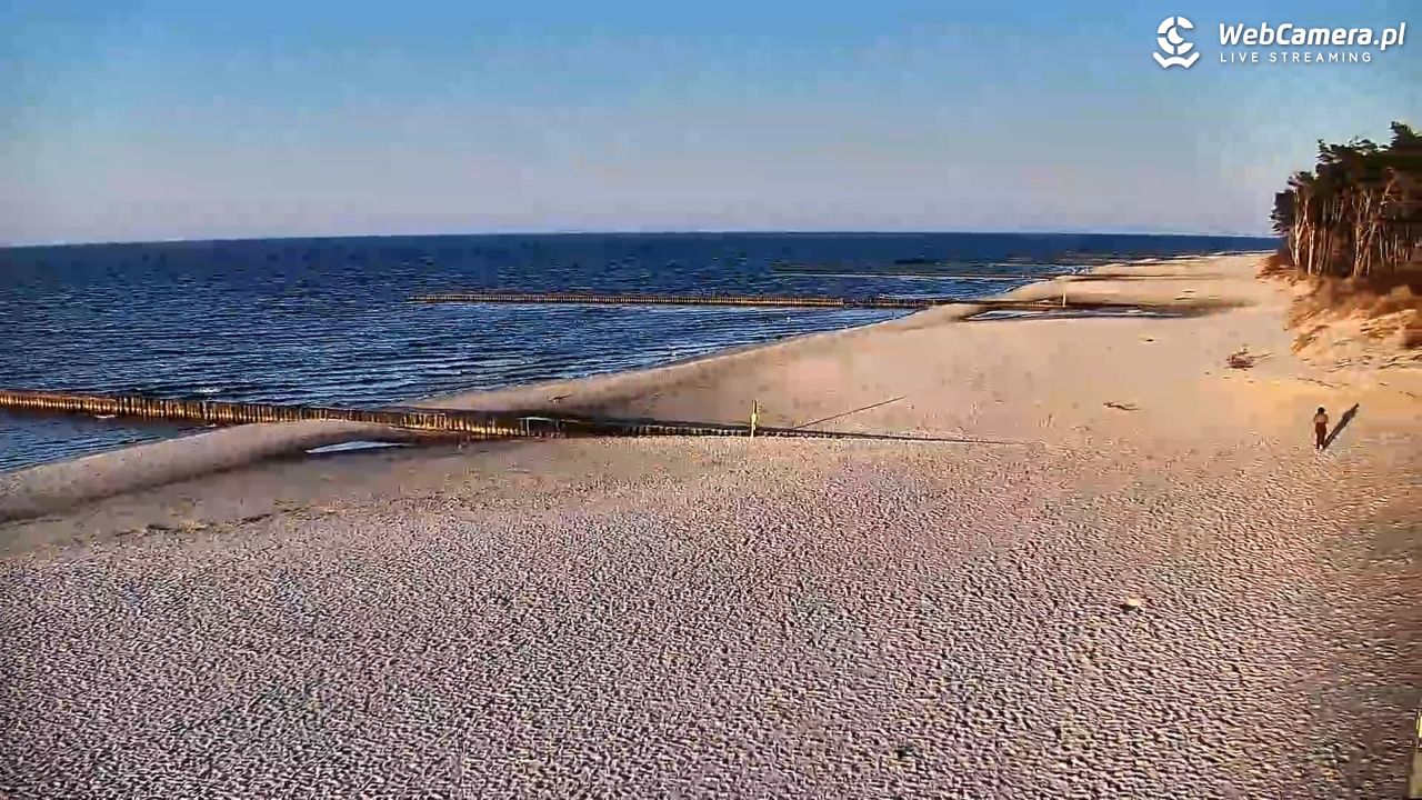 DŹWIRZYNO - widok na plażę - 22 marzec 2026, 17:32