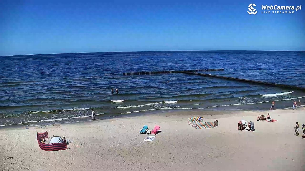 DŹWIRZYNO - widok na plażę - 23 czerwiec 2026, 14:28