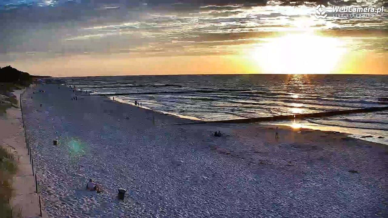 DŹWIRZYNO - widok na plażę - 06 sierpień 2026, 20:26