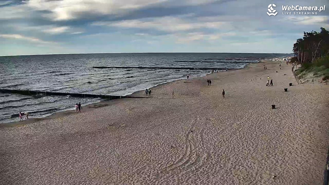 DŹWIRZYNO - widok na plażę - 22 czerwiec 2026, 20:00
