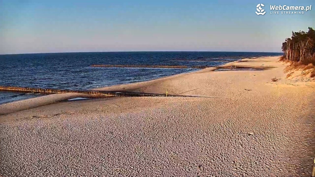 DŹWIRZYNO - widok na plażę - 22 marzec 2026, 17:32