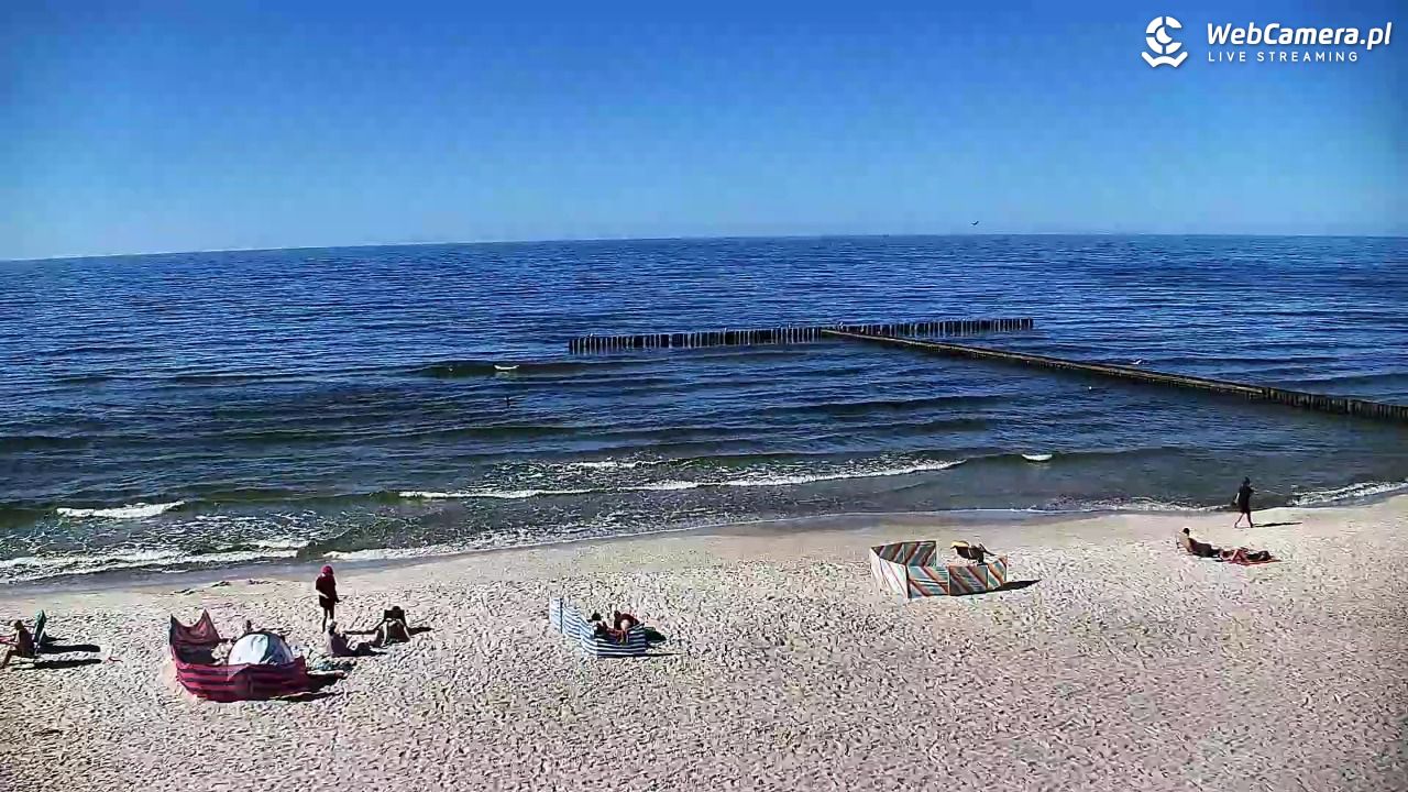 DŹWIRZYNO - widok na plażę - 23 czerwiec 2026, 17:05