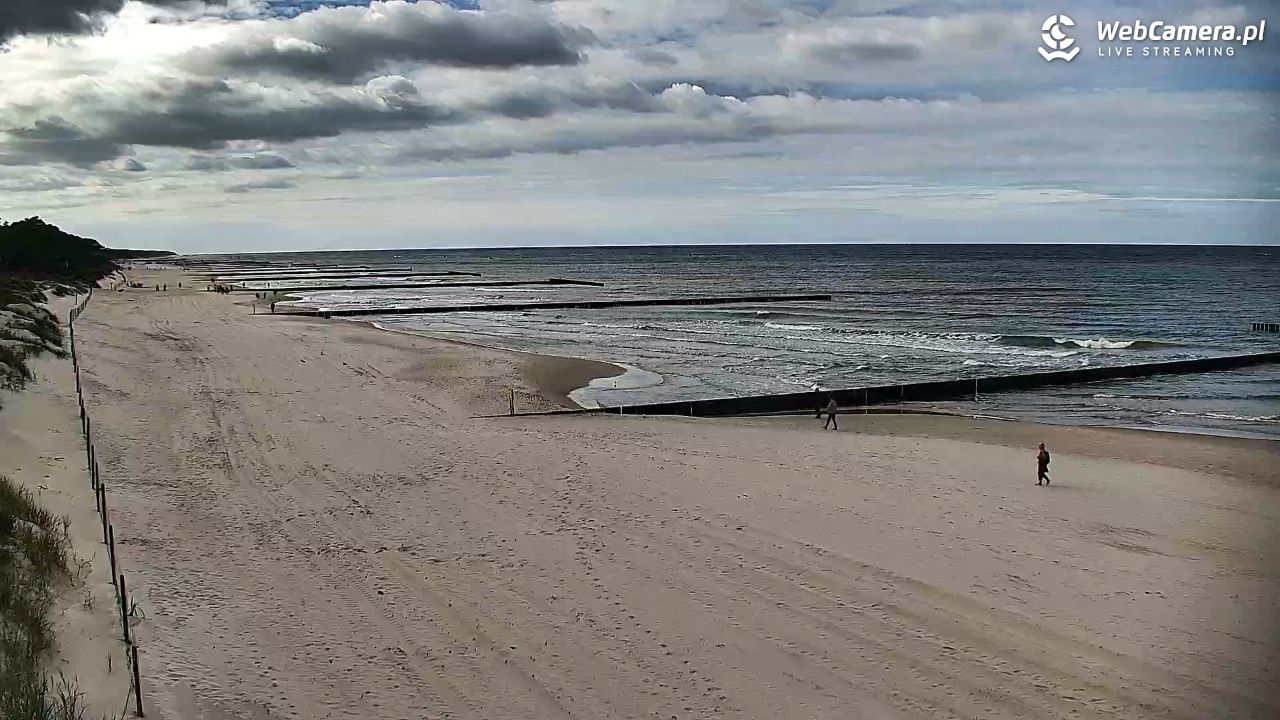 DŹWIRZYNO - widok na plażę - 19 wresień 2026, 15:00