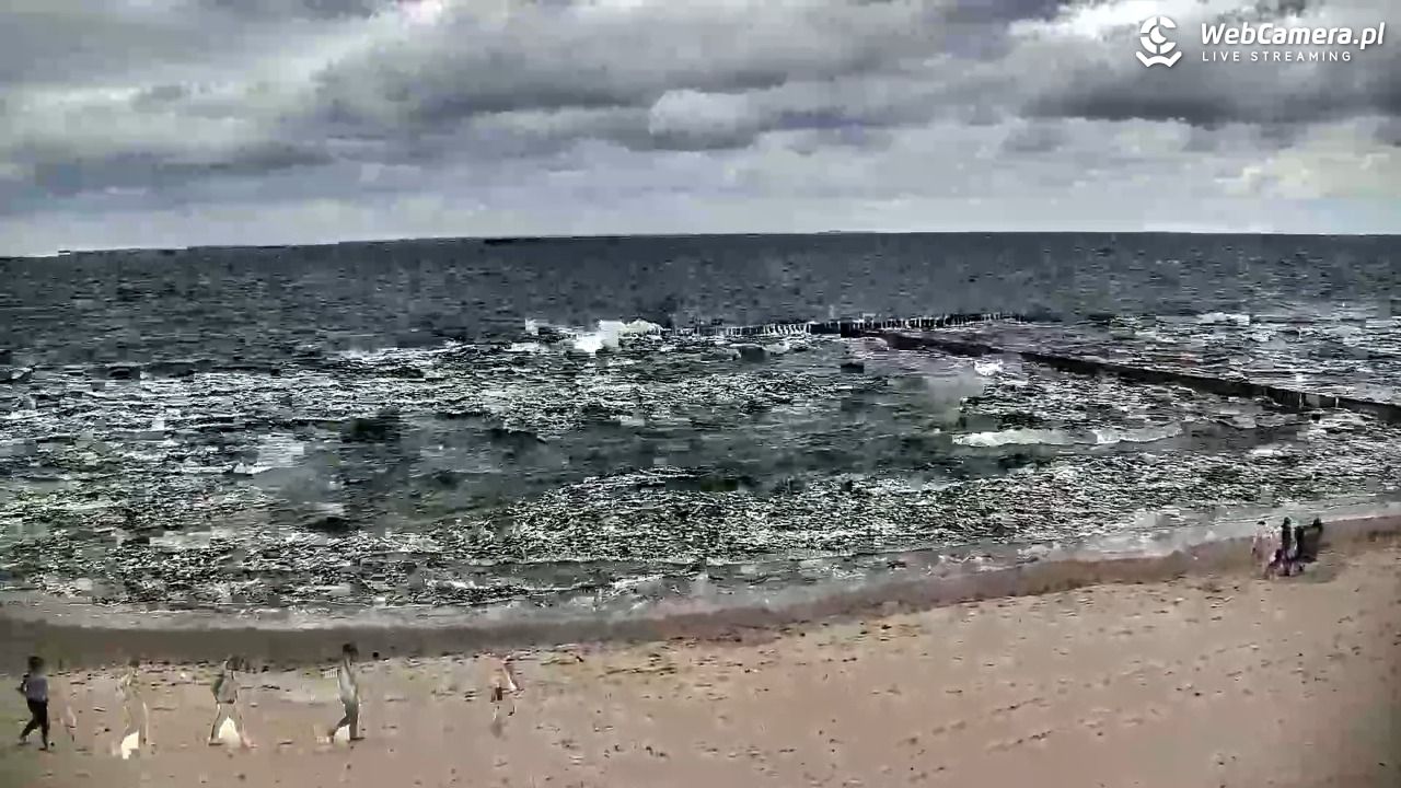 DŹWIRZYNO - widok na plażę - 07 sierpień 2026, 10:30