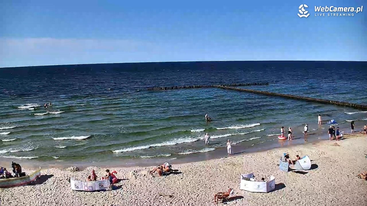 DŹWIRZYNO - widok na plażę - 06 sierpień 2026, 16:19