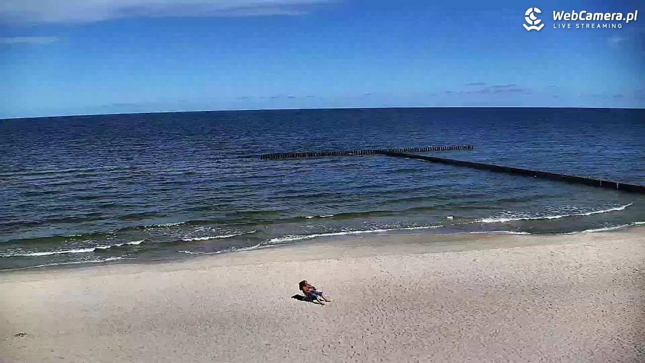 DŹWIRZYNO - widok na plażę - 23 czerwiec 2026, 11:20