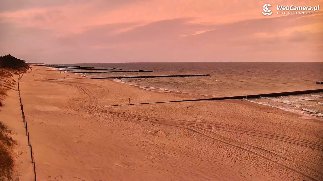 DŹWIRZYNO - widok na plażę - 06 maj 2026, 05:09