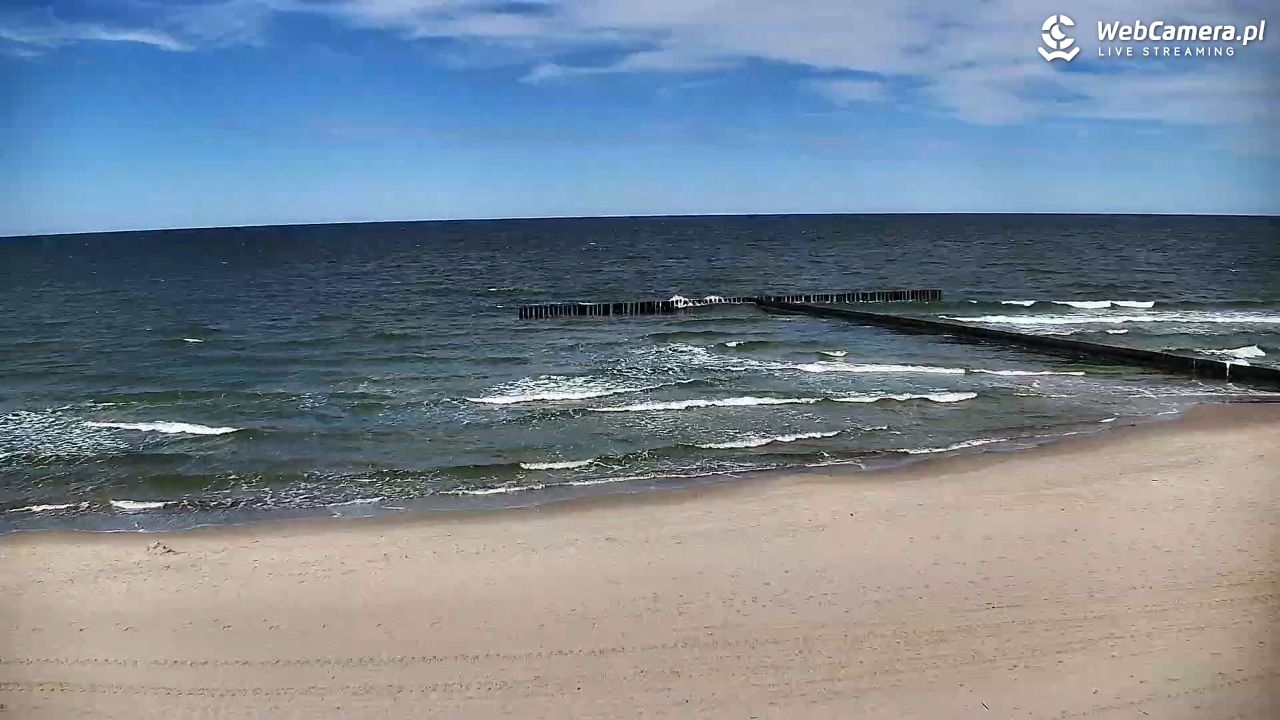 DŹWIRZYNO - widok na plażę - 07 maj 2026, 14:25