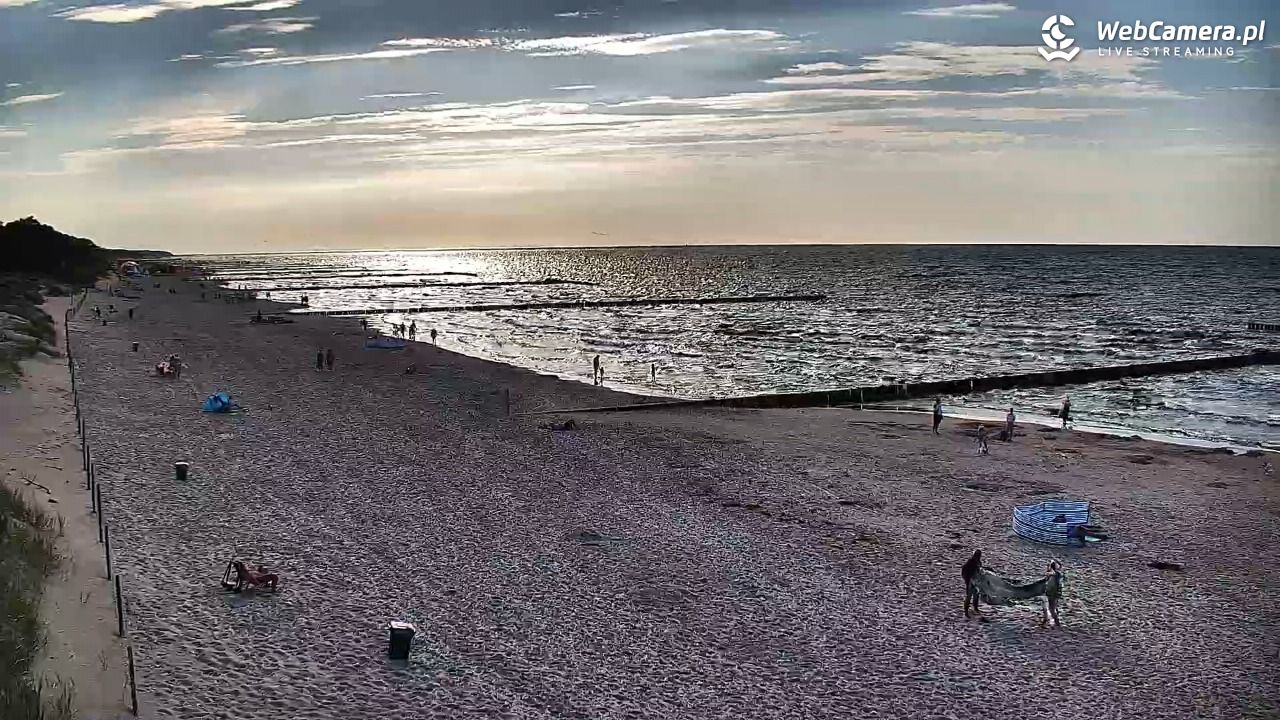 DŹWIRZYNO - widok na plażę - 06 sierpień 2026, 18:06